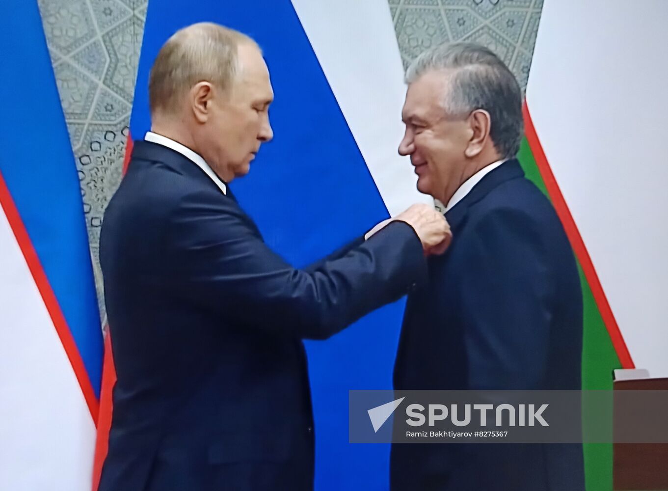 Uzbekistan SCO Putin