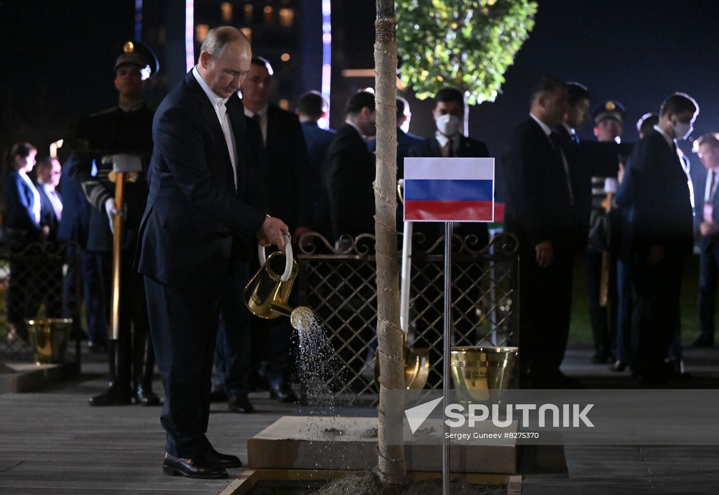 Uzbekistan SCO Putin