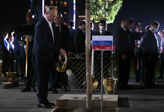 Uzbekistan SCO Putin
