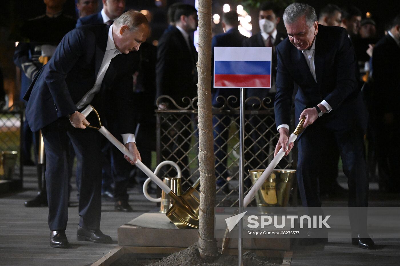 Uzbekistan SCO Putin