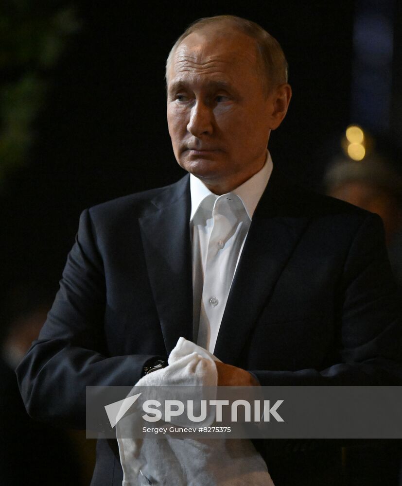 Uzbekistan SCO Putin
