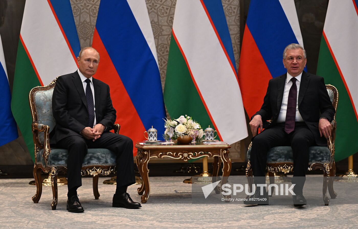 Uzbekistan SCO Putin