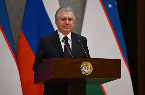 Uzbekistan SCO Putin