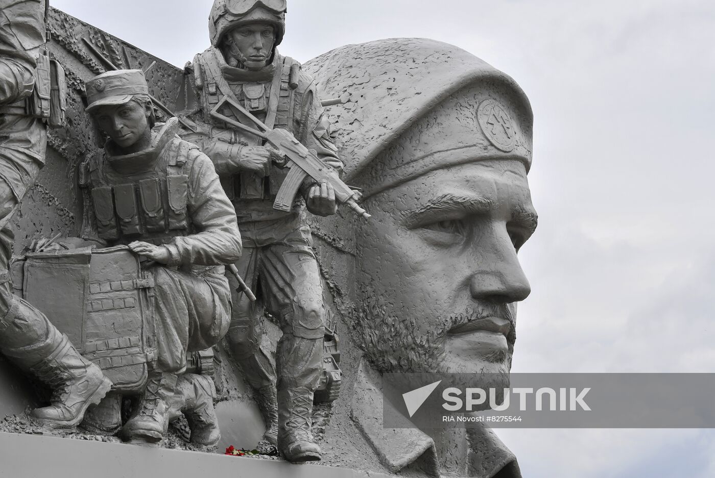 DPR Russia Ukraine Military Operation Memorial Restoration