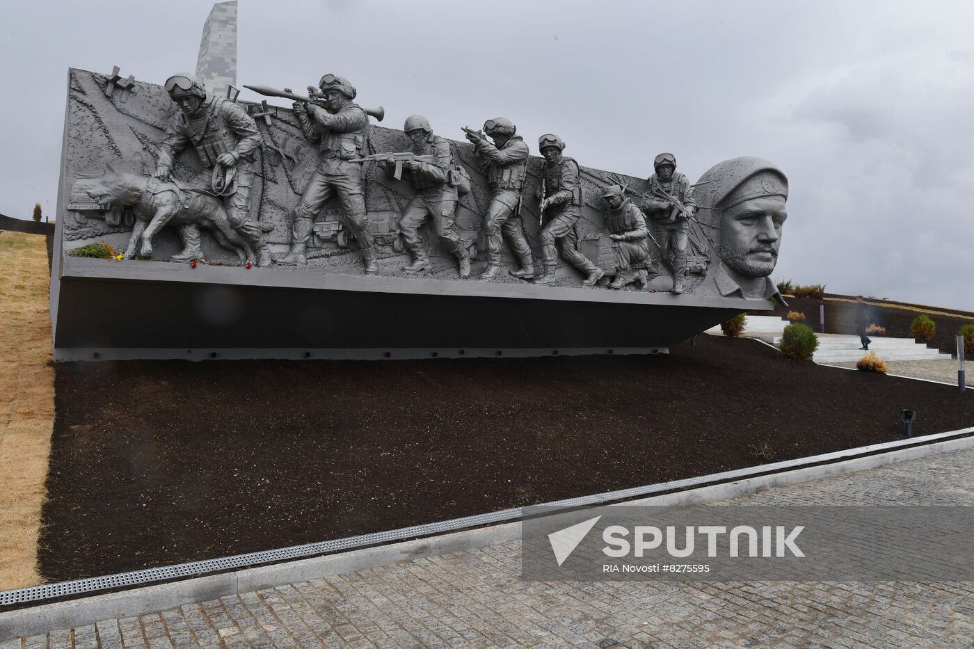 DPR Russia Ukraine Military Operation Memorial Restoration