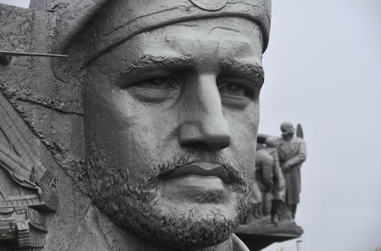 DPR Russia Ukraine Military Operation Memorial Restoration