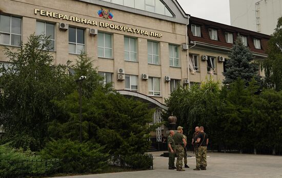 LPR Russia Ukraine Military Operation Explosion