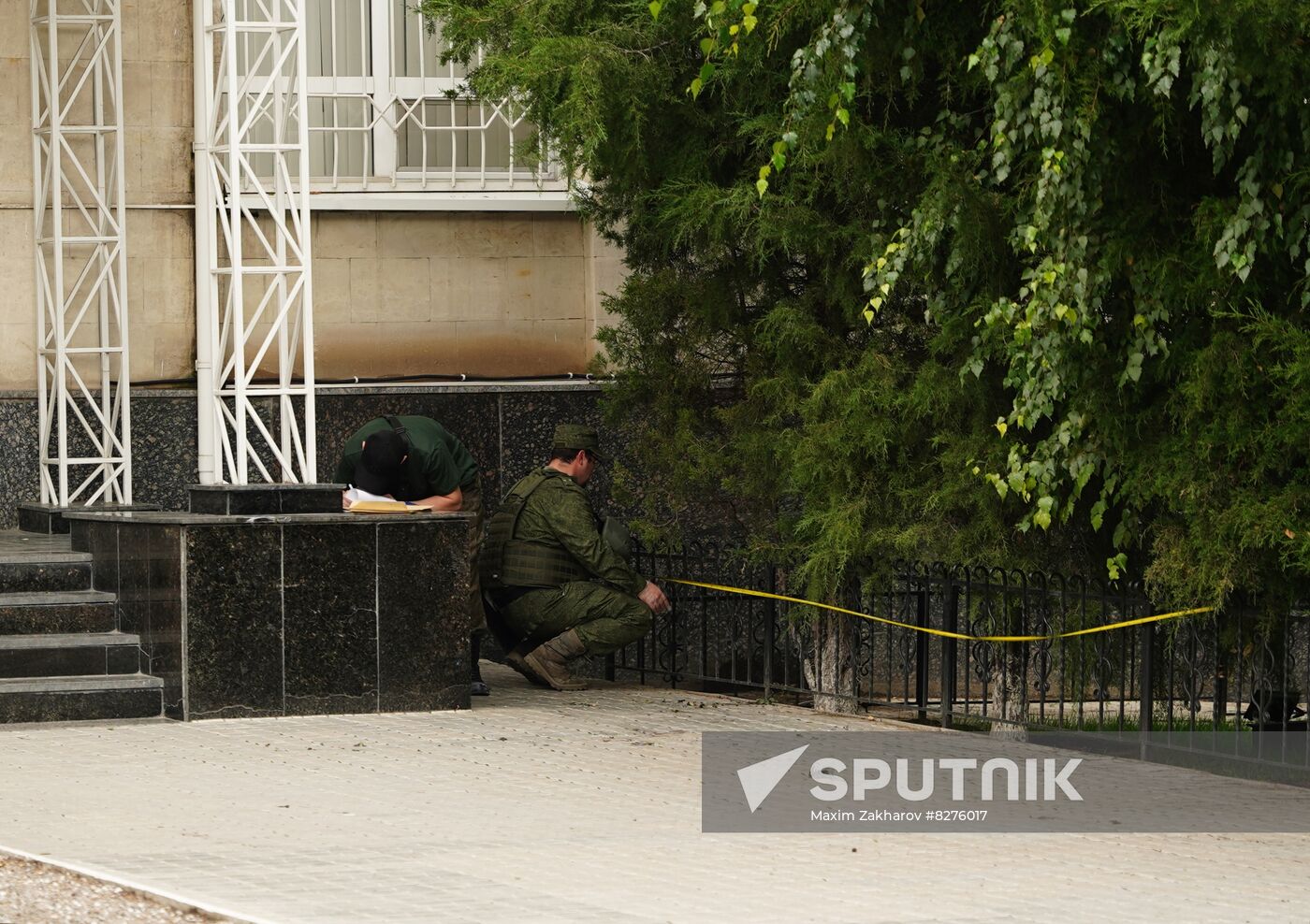 LPR Russia Ukraine Military Operation Explosion