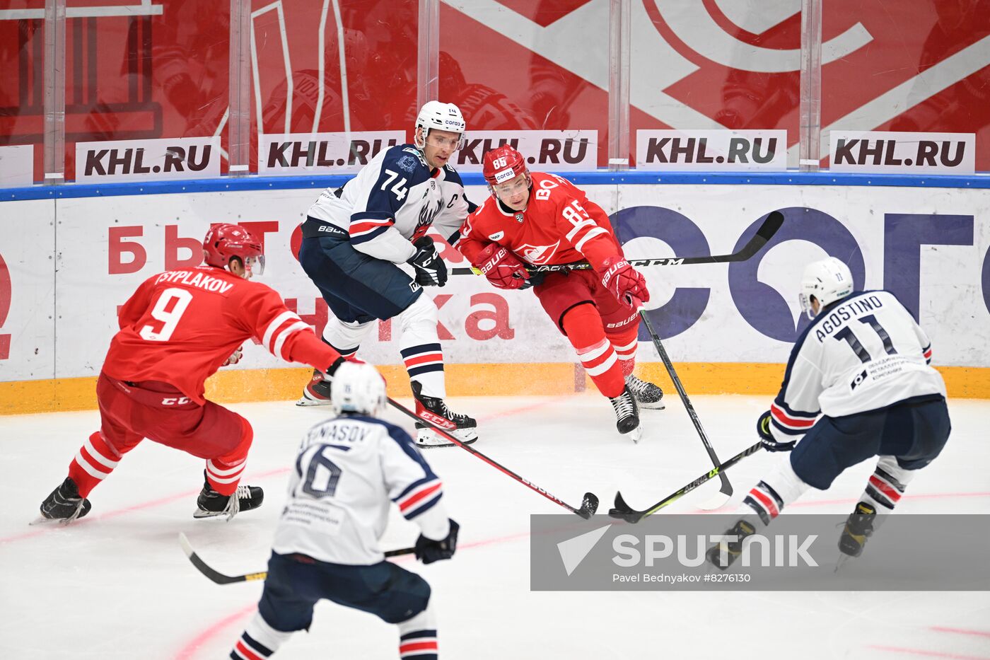 Russia Ice Hocket Kontinental League Spartak - Torpedo