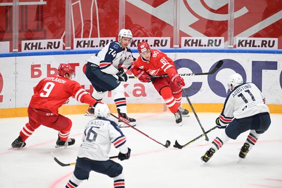 Russia Ice Hocket Kontinental League Spartak - Torpedo