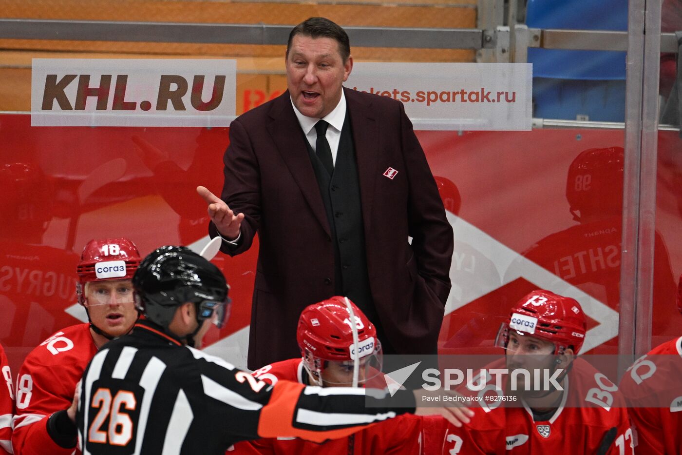 Russia Ice Hocket Kontinental League Spartak - Torpedo