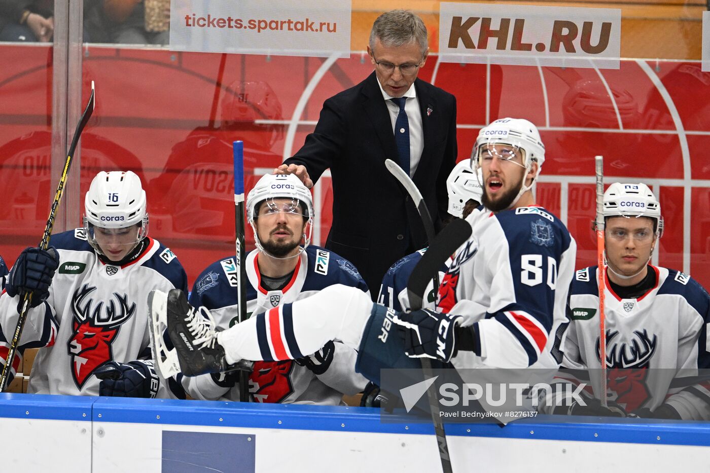 Russia Ice Hocket Kontinental League Spartak - Torpedo