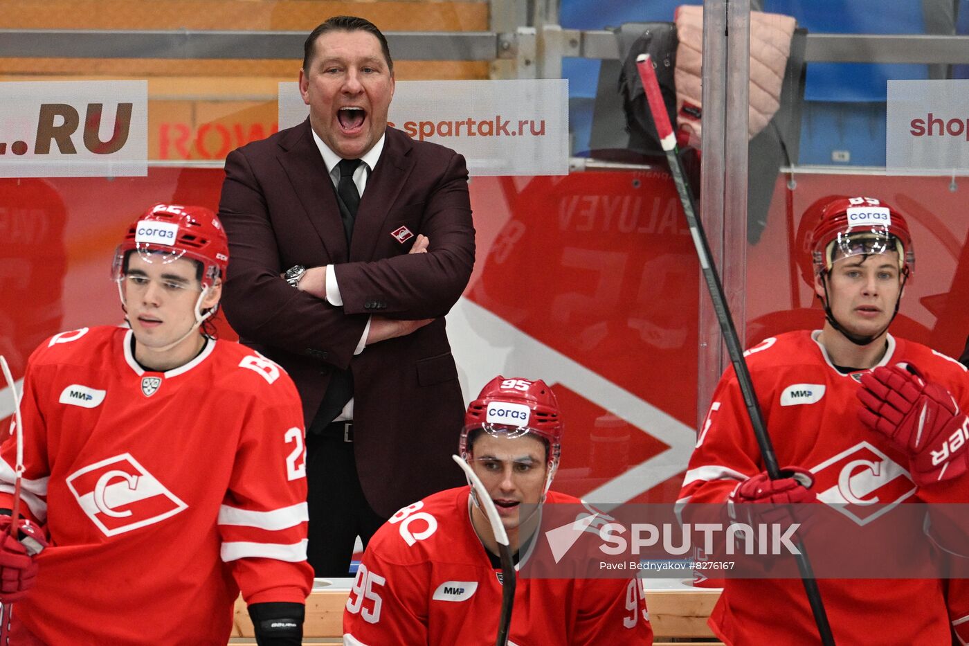 Russia Ice Hocket Kontinental League Spartak - Torpedo