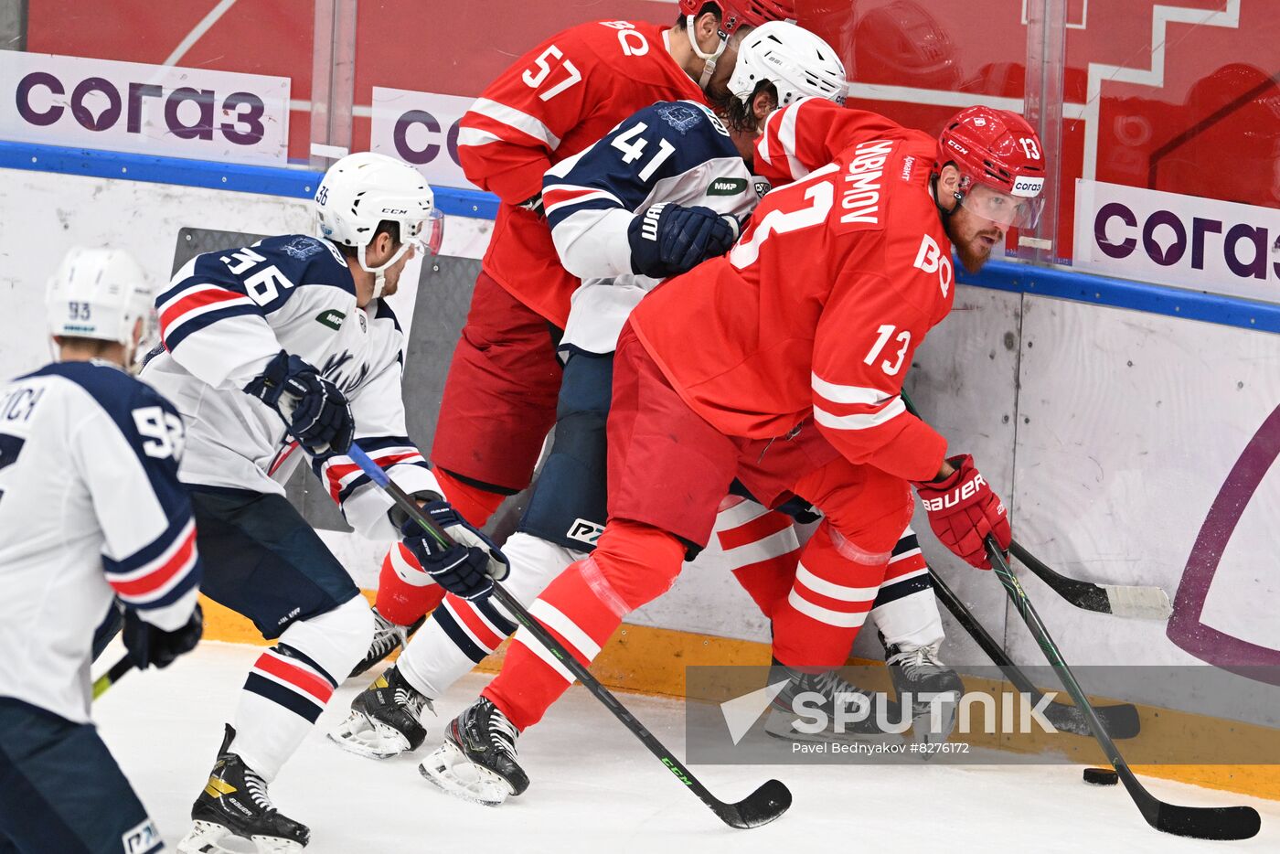 Russia Ice Hocket Kontinental League Spartak - Torpedo
