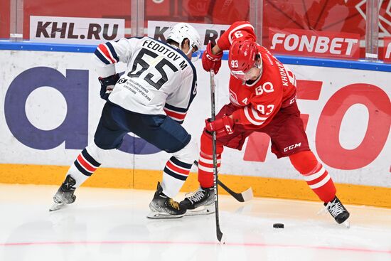 Russia Ice Hocket Kontinental League Spartak - Torpedo