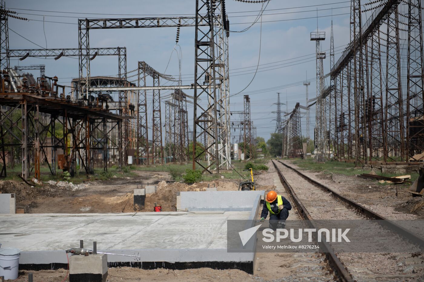 LPR Russia Ukraine Military Operation Power Station