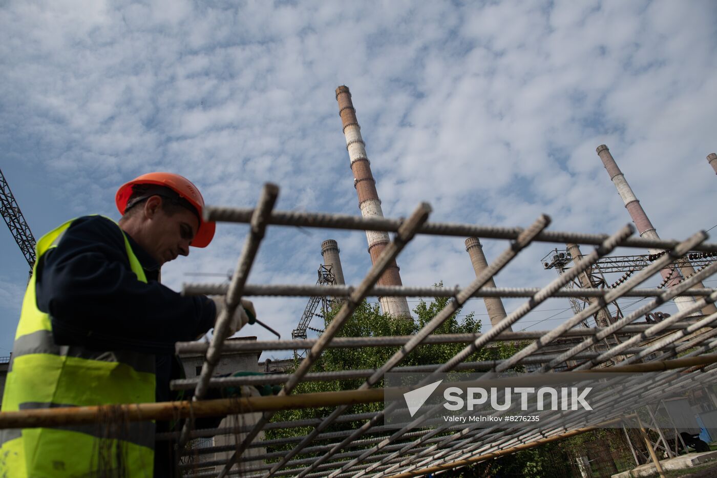 LPR Russia Ukraine Military Operation Power Station