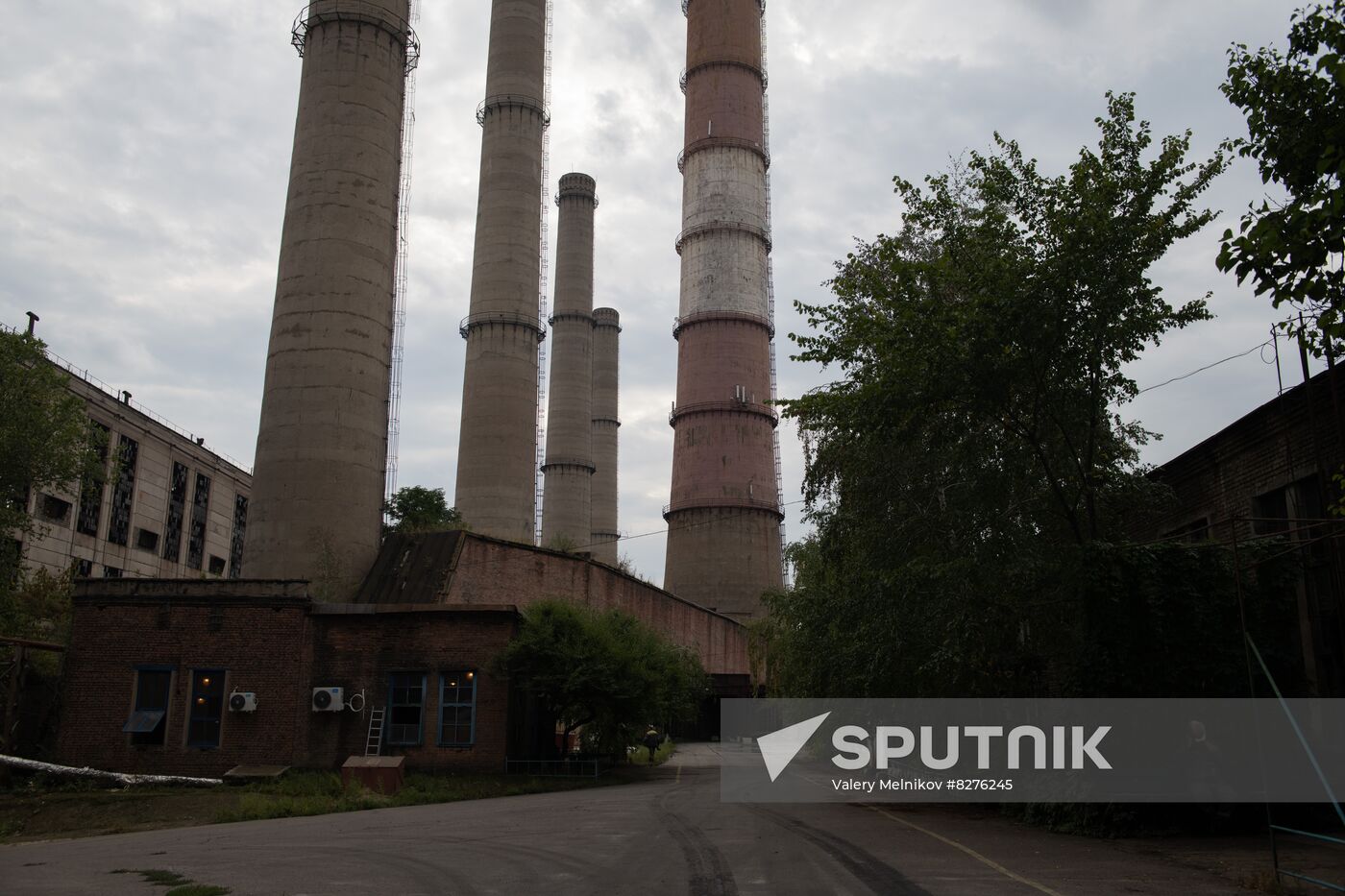 LPR Russia Ukraine Military Operation Power Station