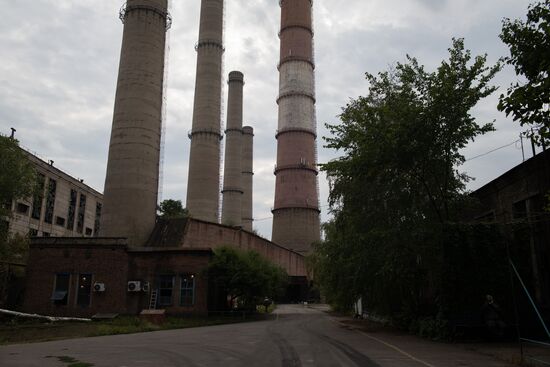 LPR Russia Ukraine Military Operation Power Station