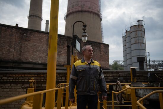 LPR Russia Ukraine Military Operation Power Station