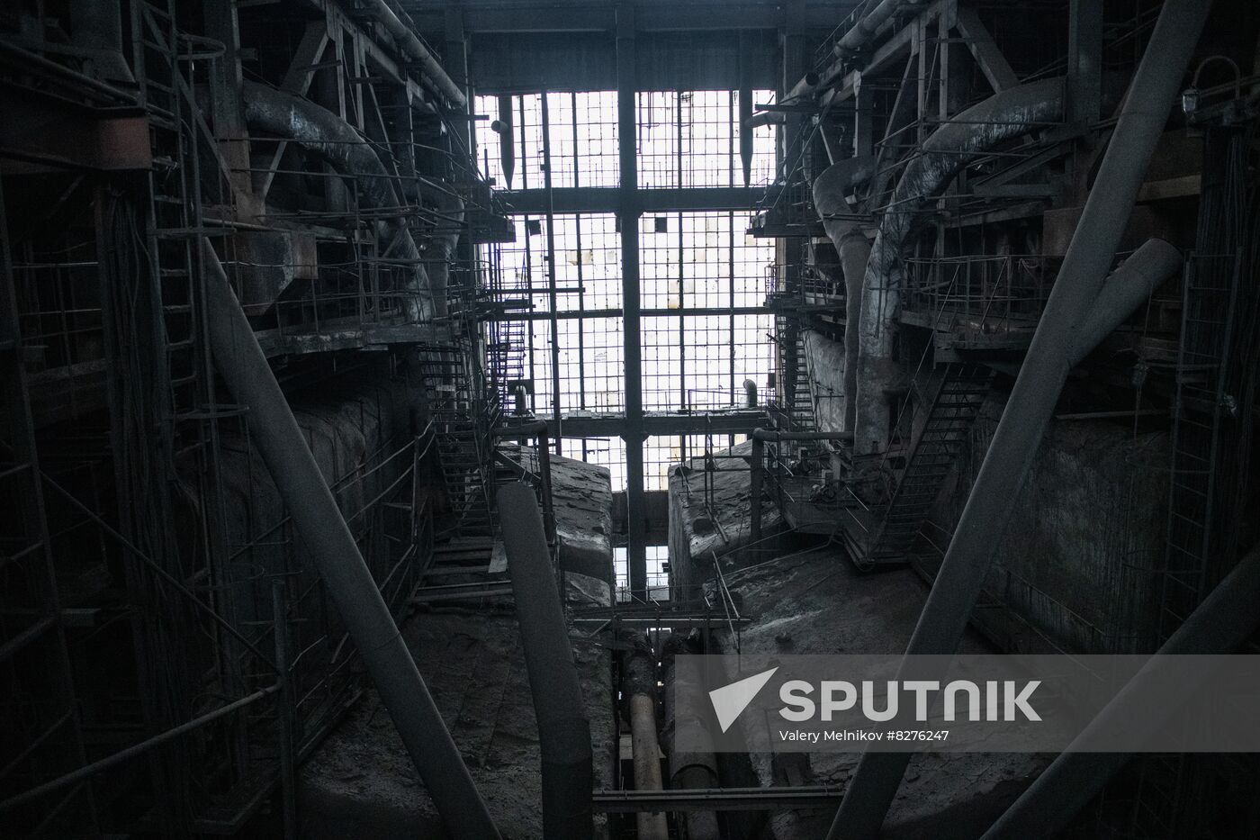 LPR Russia Ukraine Military Operation Power Station