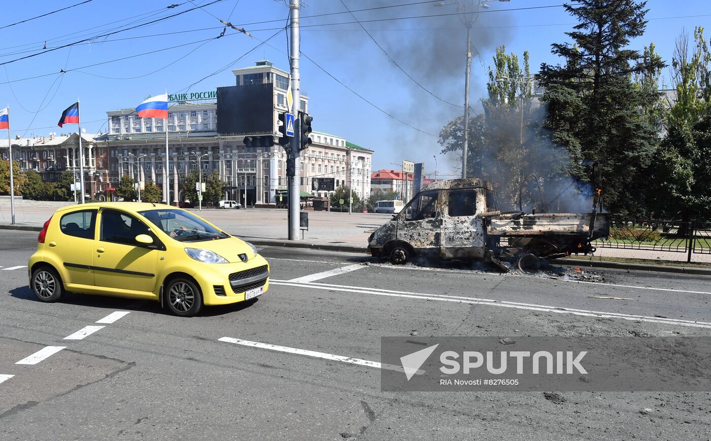 DPR Russia Ukraine Military Operation Shelling