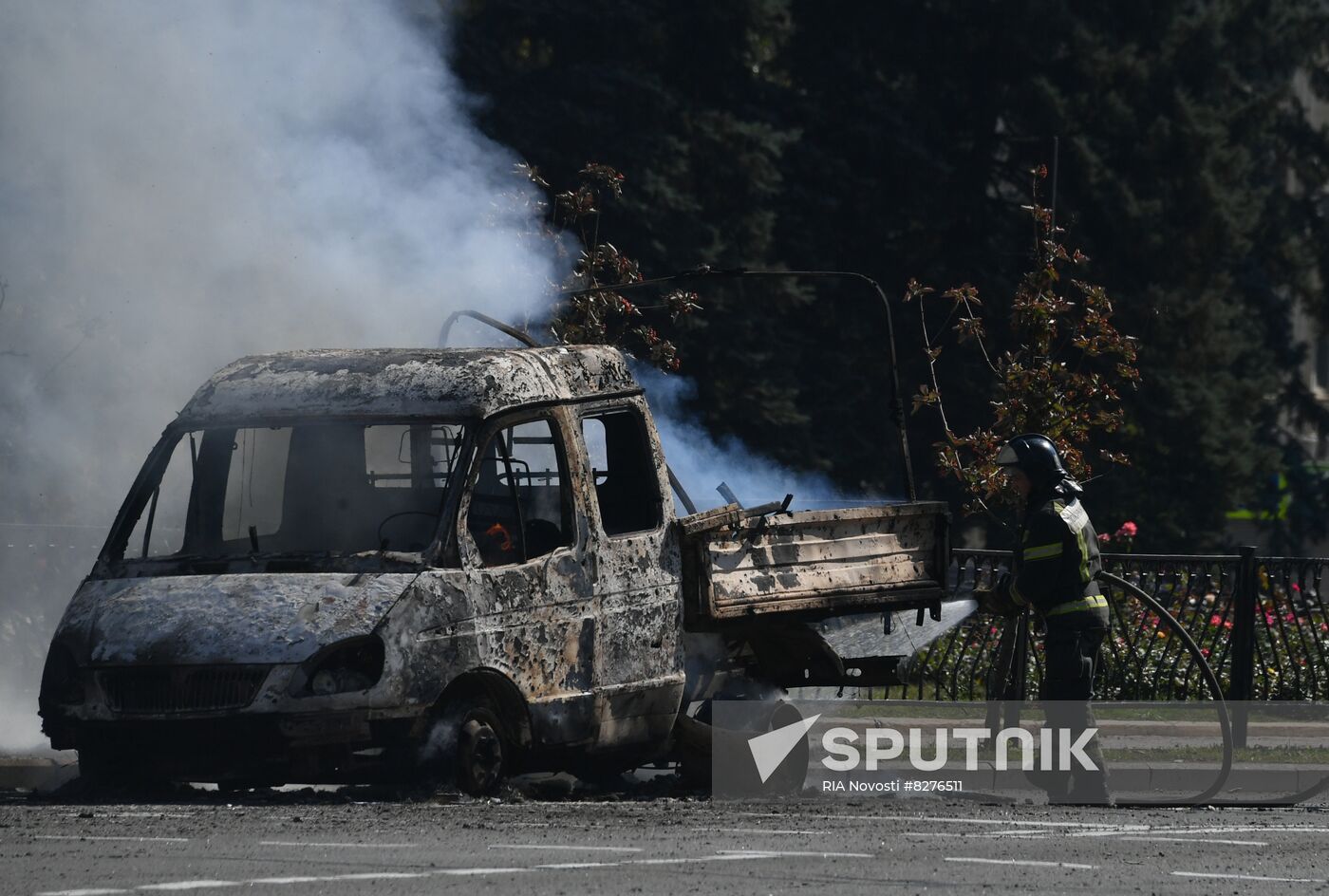DPR Russia Ukraine Military Operation Shelling