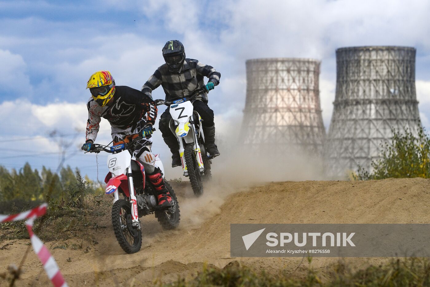 Russia Motocross Competition