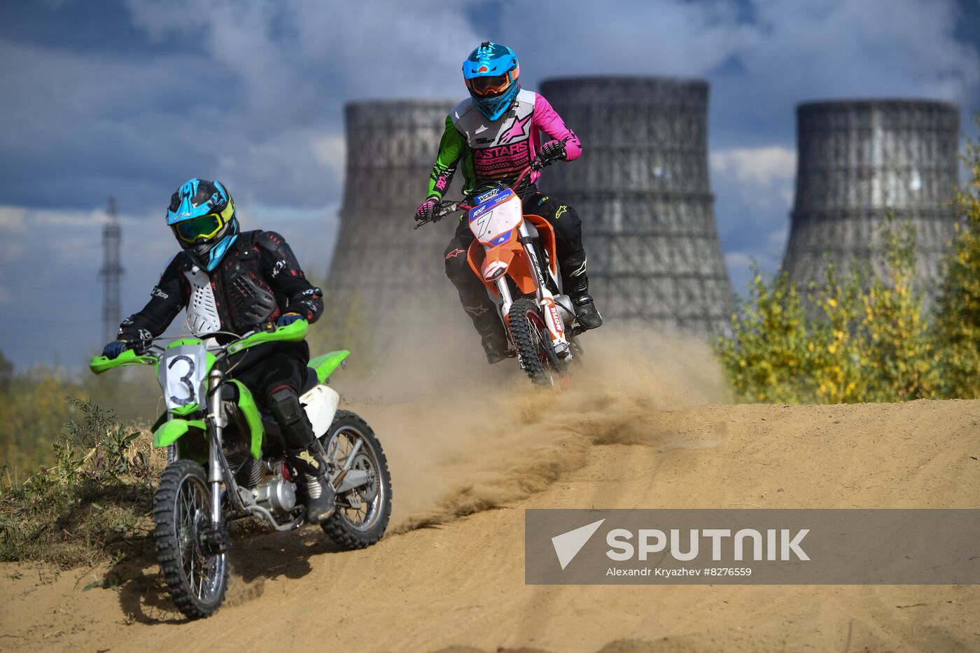 Russia Motocross Competition