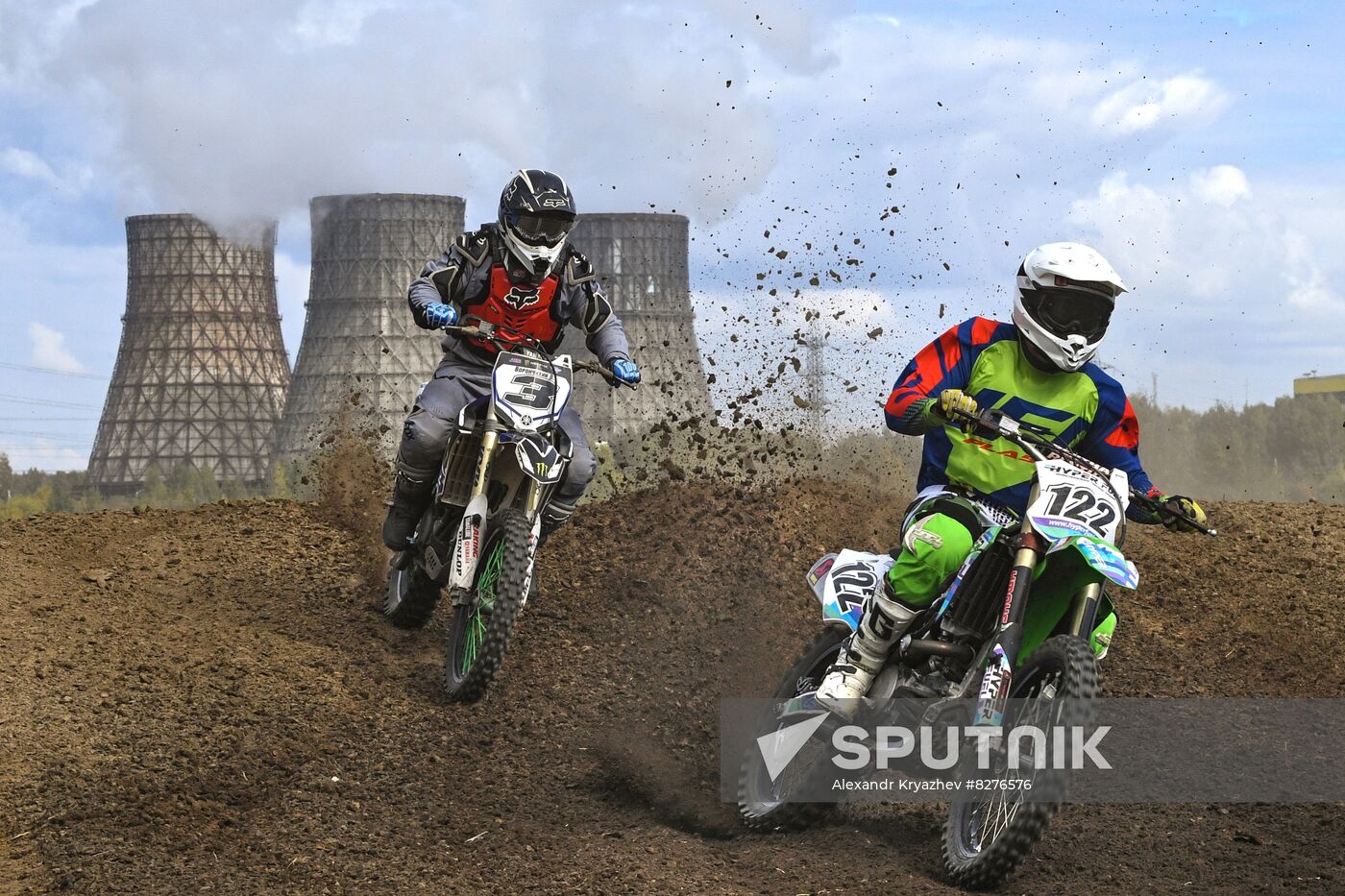 Russia Motocross Competition