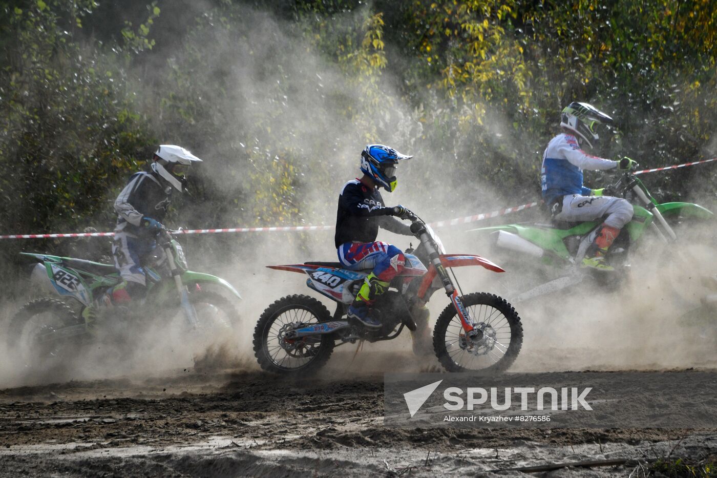Russia Motocross Competition