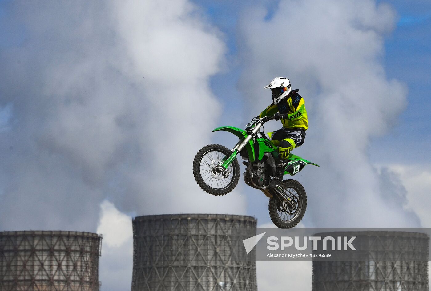 Russia Motocross Competition