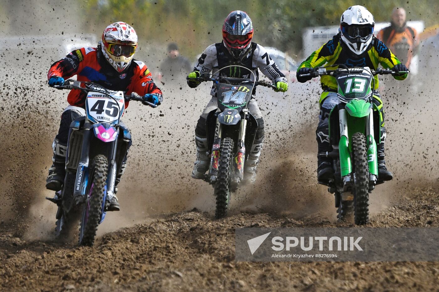 Russia Motocross Competition
