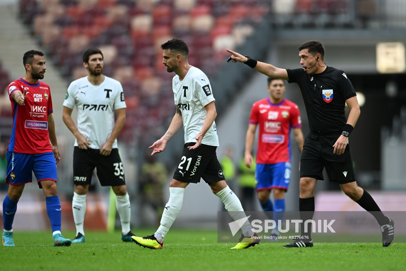 Russia Soccer Premier-League Torpedo - CSKA