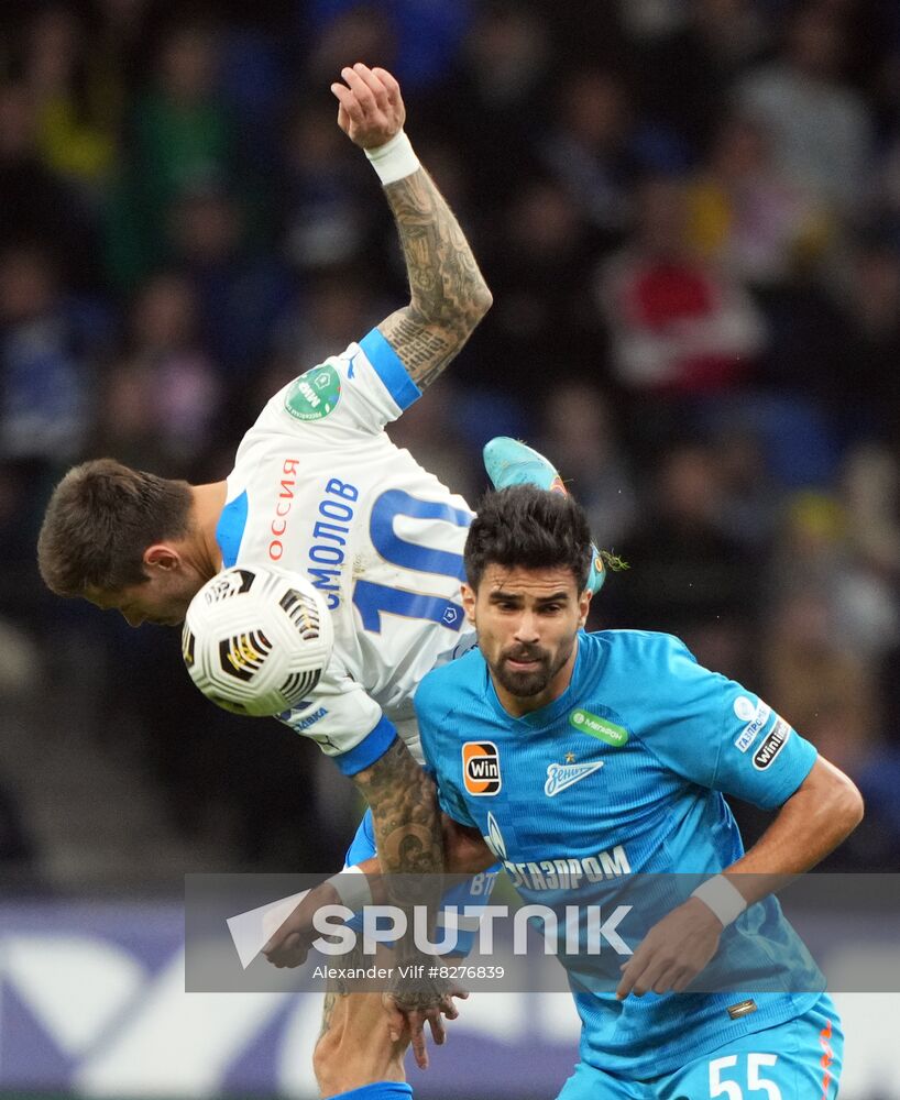 Russia Soccer Premier-League Dynamo - Zenit