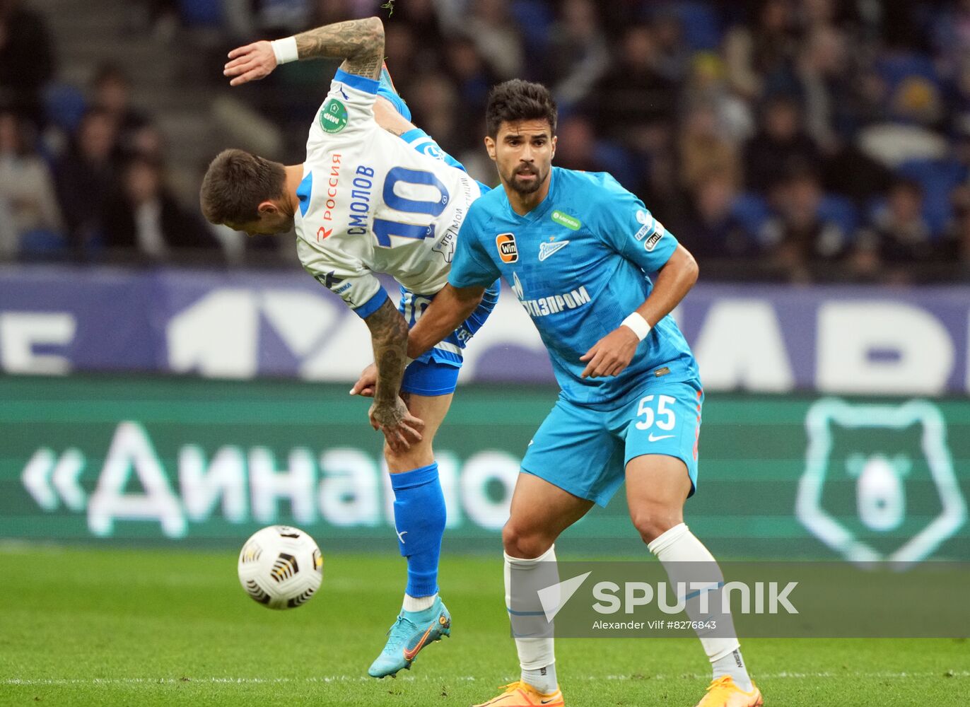 Russia Soccer Premier-League Dynamo - Zenit