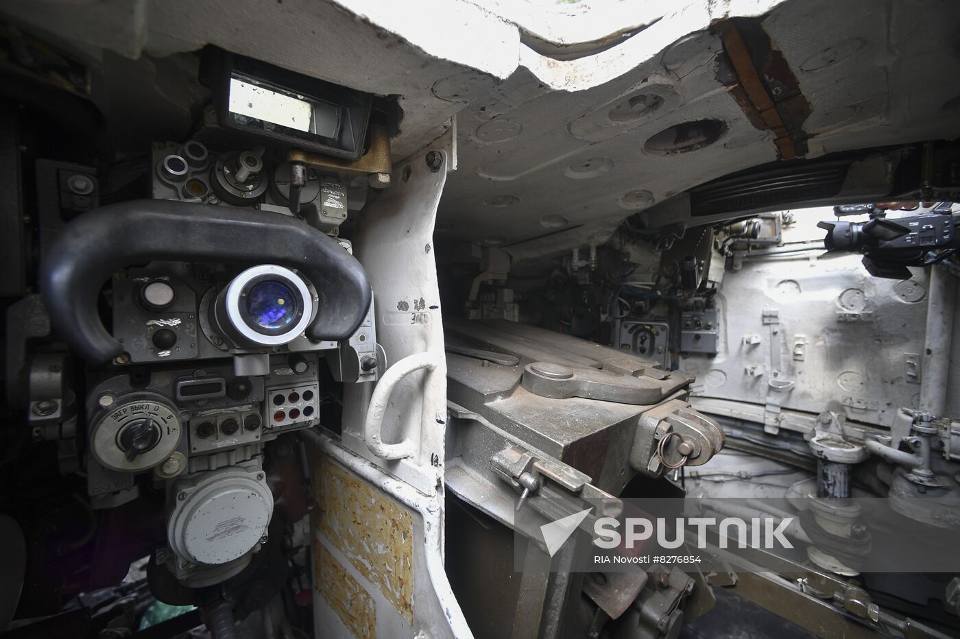 Ukraine Russia Military Operation Tank
