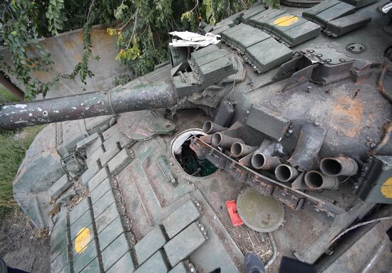 Ukraine Russia Military Operation Tank