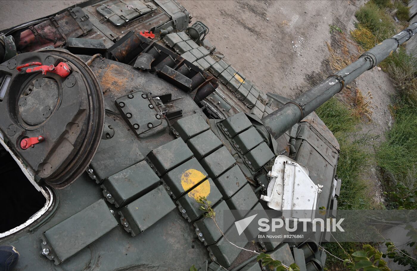 Ukraine Russia Military Operation Tank