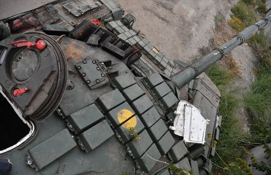 Ukraine Russia Military Operation Tank