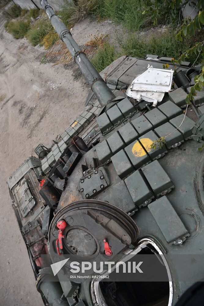 Ukraine Russia Military Operation Tank