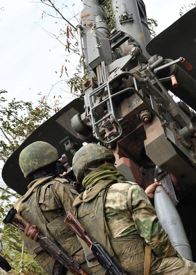 Ukraine Russia Military Operation Artillery Unit
