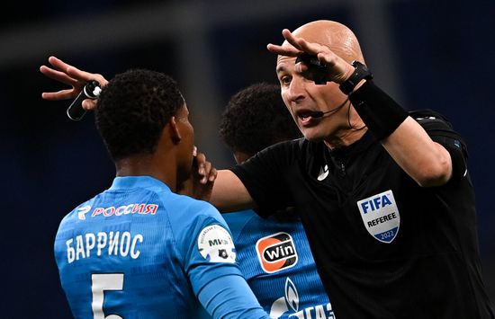 Russia Soccer Premier-League Dynamo - Zenit