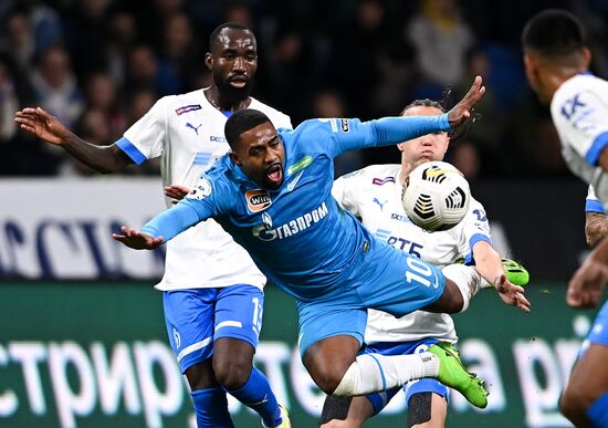 Russia Soccer Premier-League Dynamo - Zenit