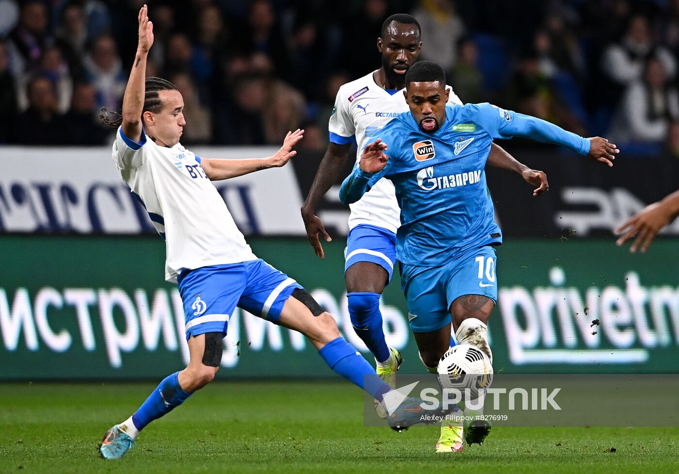 Russia Soccer Premier-League Dynamo - Zenit