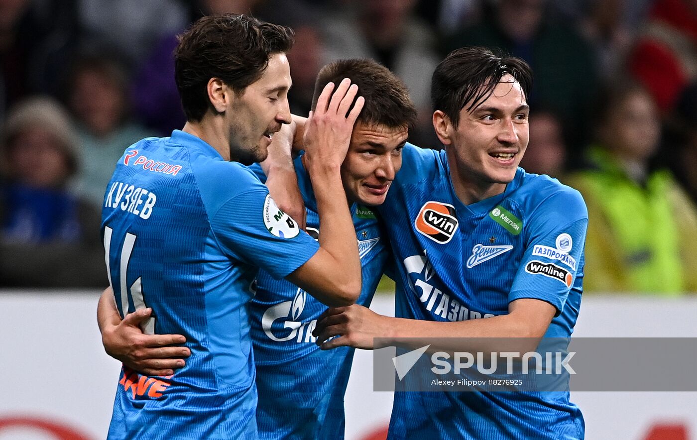 Russia Soccer Premier-League Dynamo - Zenit