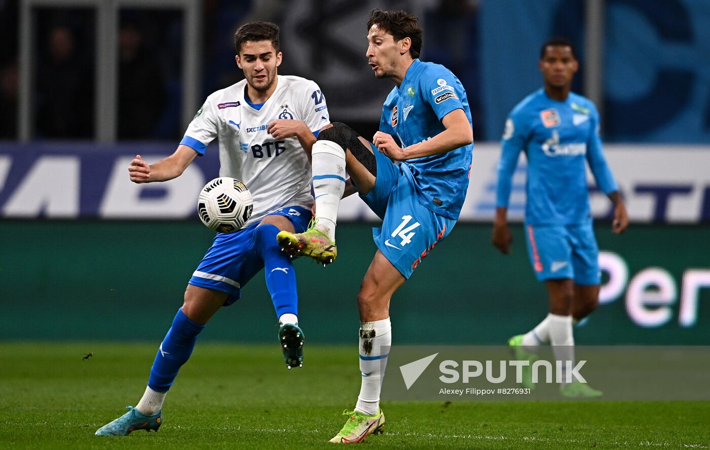 Russia Soccer Premier-League Dynamo - Zenit