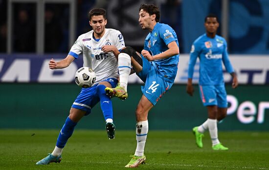 Russia Soccer Premier-League Dynamo - Zenit