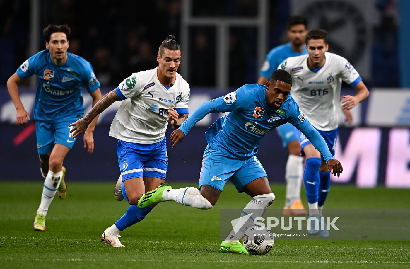 Russia Soccer Premier-League Dynamo - Zenit