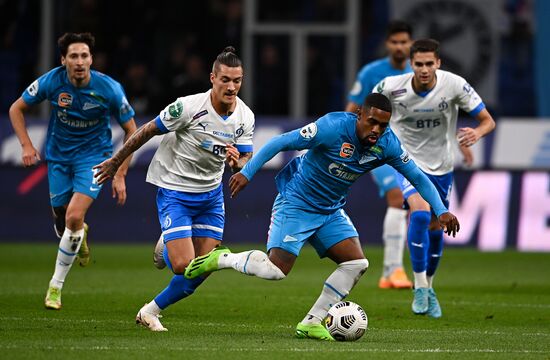 Russia Soccer Premier-League Dynamo - Zenit